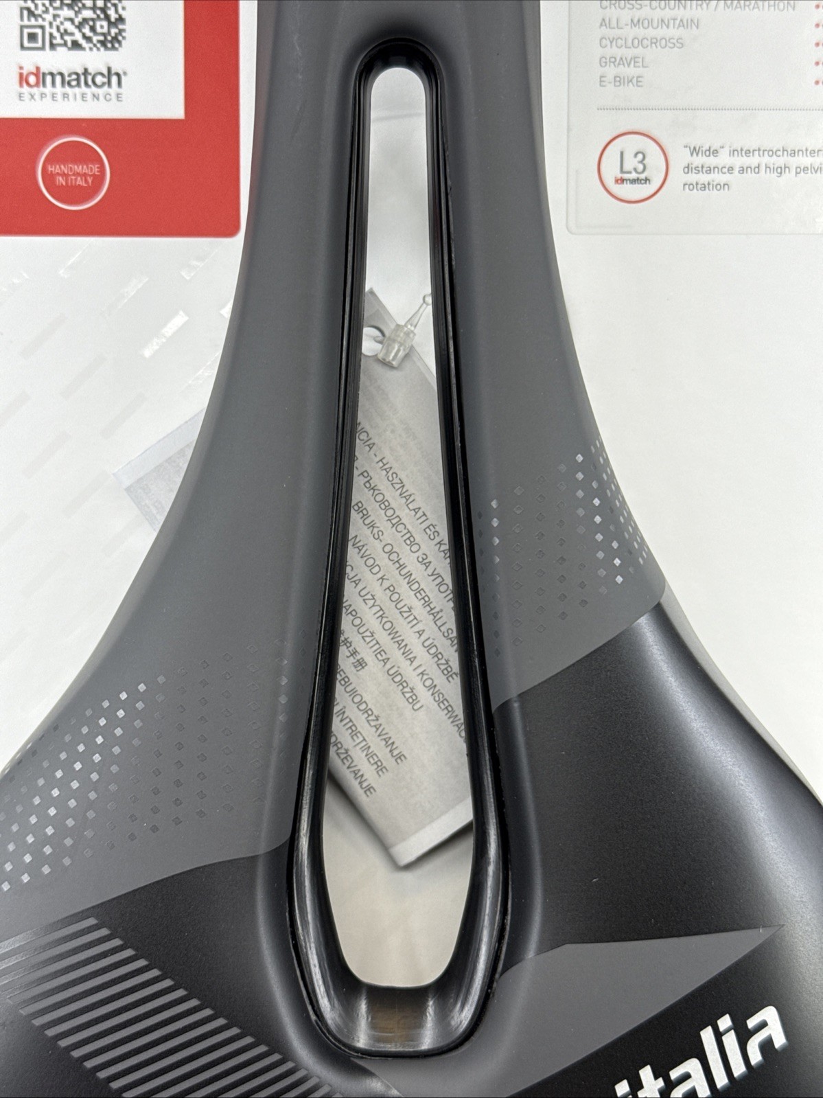 Selle Italia X-BOW Superflow Ti316 Rail Black L3 255mm x 155mm MSRP $120!