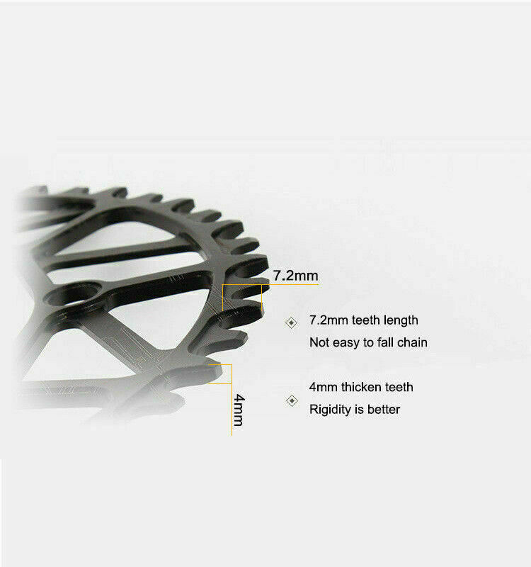 104/110/130 BCD 30-58T MTB Folding Road Bike Chainring 6-11S Bicycle ChainWheel
