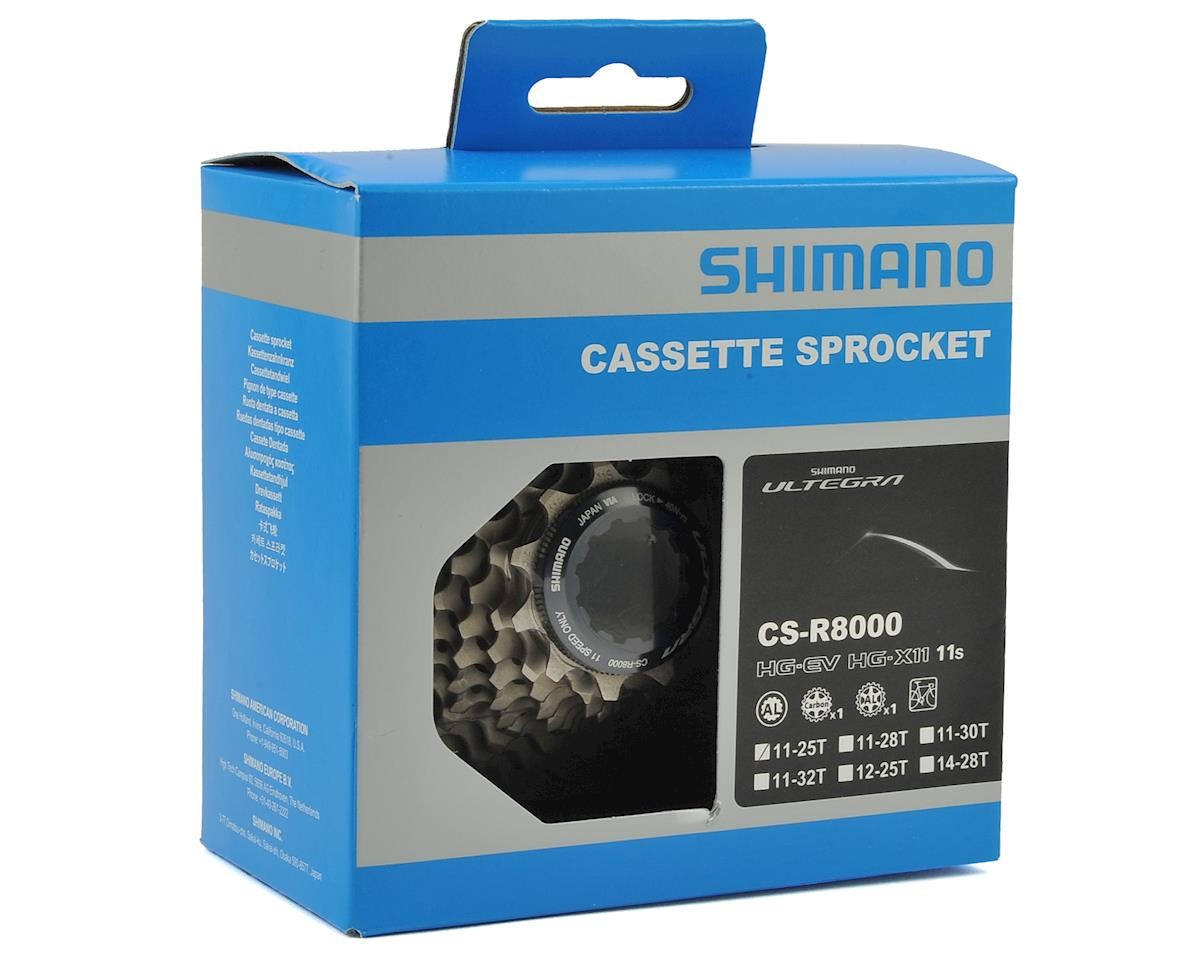 Shimano Ultegra CS-R8000 Cassette (Silver) (11 Speed) (Shimano HG)