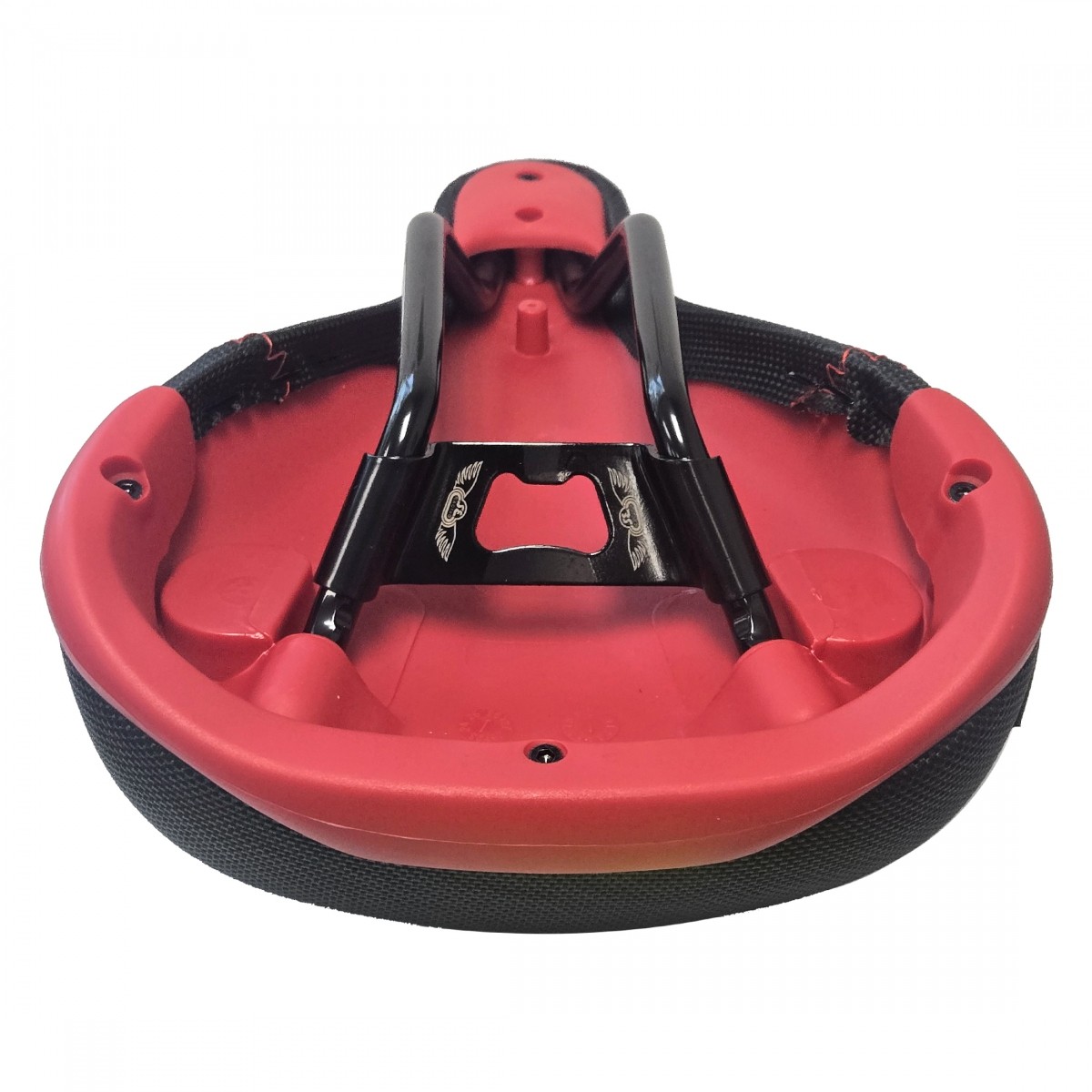 Se Bikes Captive BMX Saddle with Steel Rails, Impact-Resistant Rear Guard