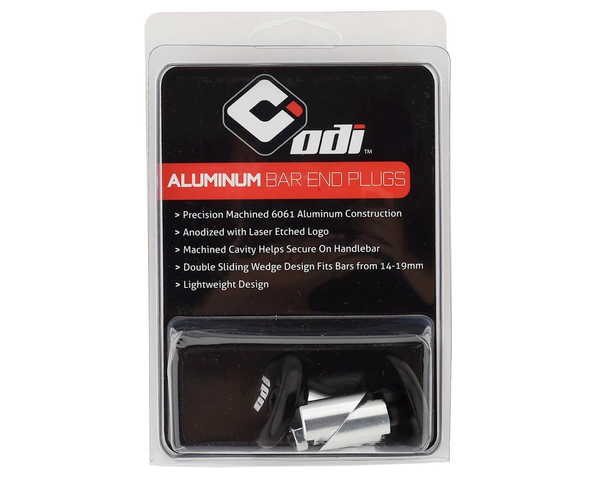 ODI Aluminum Bar Ends (Black) (Pair) [F71APB]