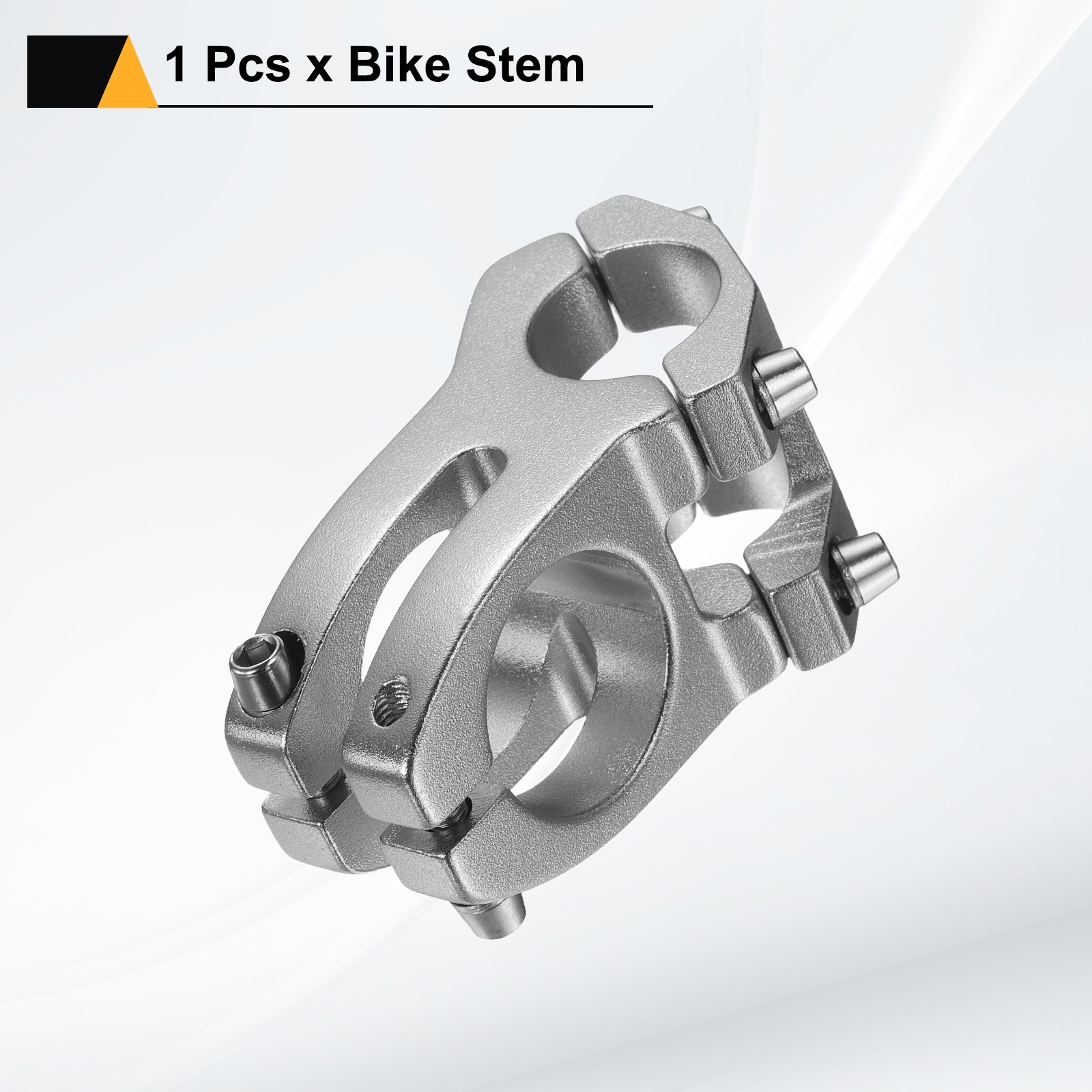 25.4mm Bike Stem 45mm Bicycle Handlebar Stem for BMX MTB Gray