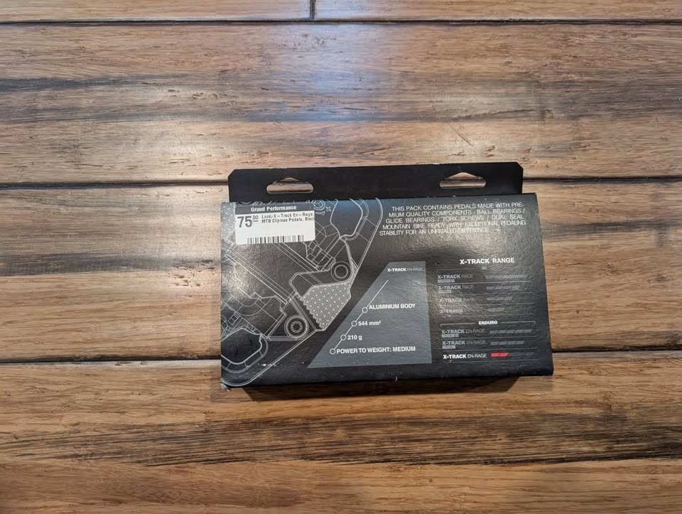 Look X-Track EN-Rage Black Clipless MTB pedals