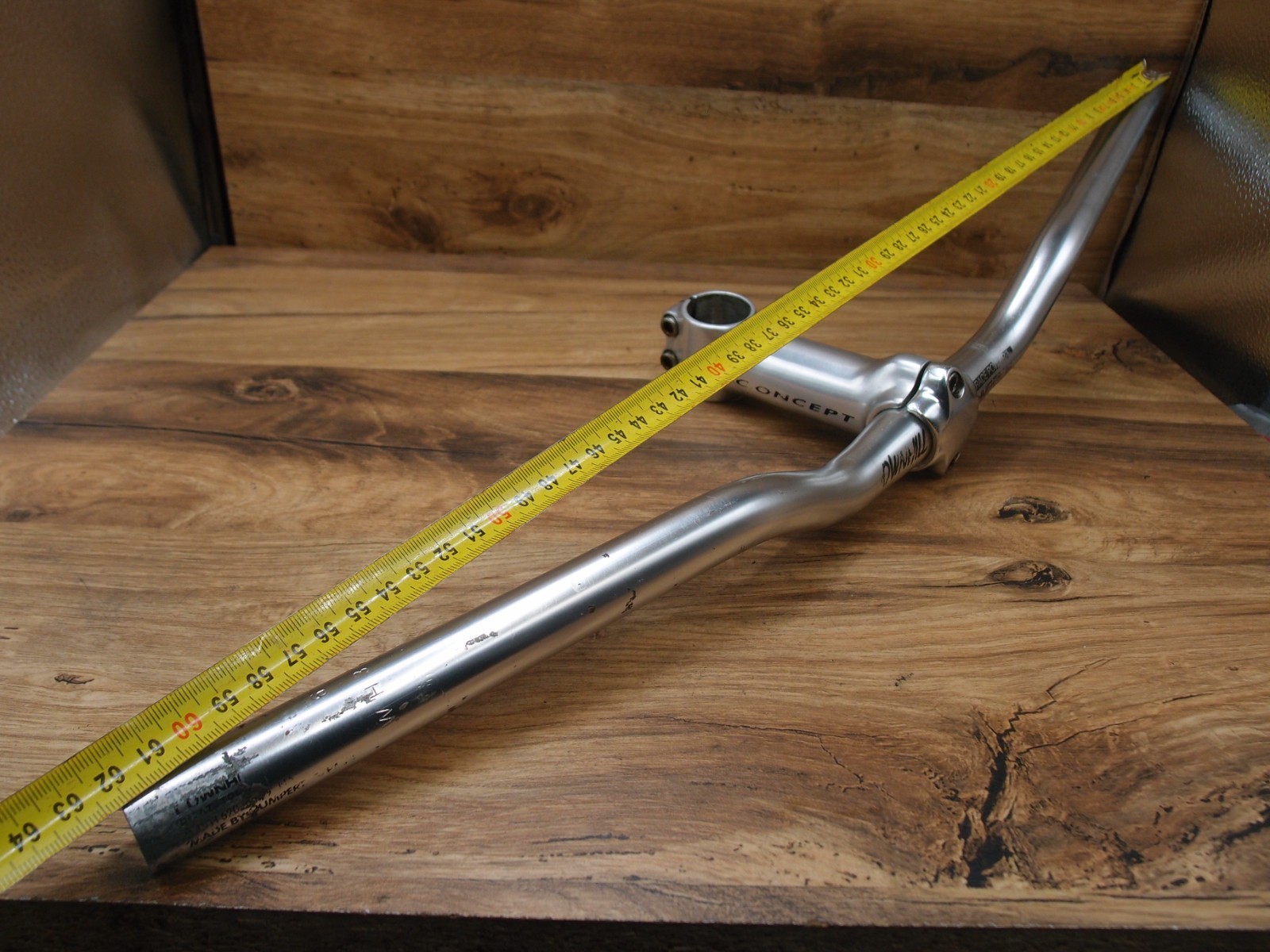 riser handlebar Humpert Race Power Downhill + ahead stem Concept 1 1/8 in