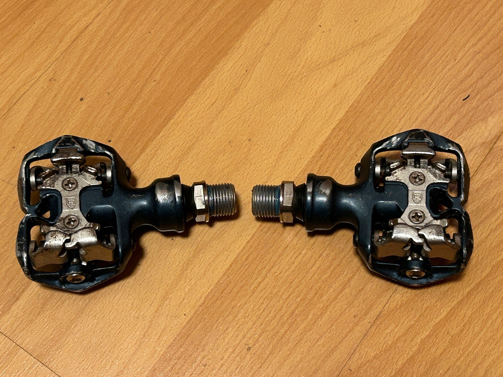 Vintage 90s RITCHEY Logic Clipless SPD Pedals 324 Grams MTB Gravel Retro 9/16″