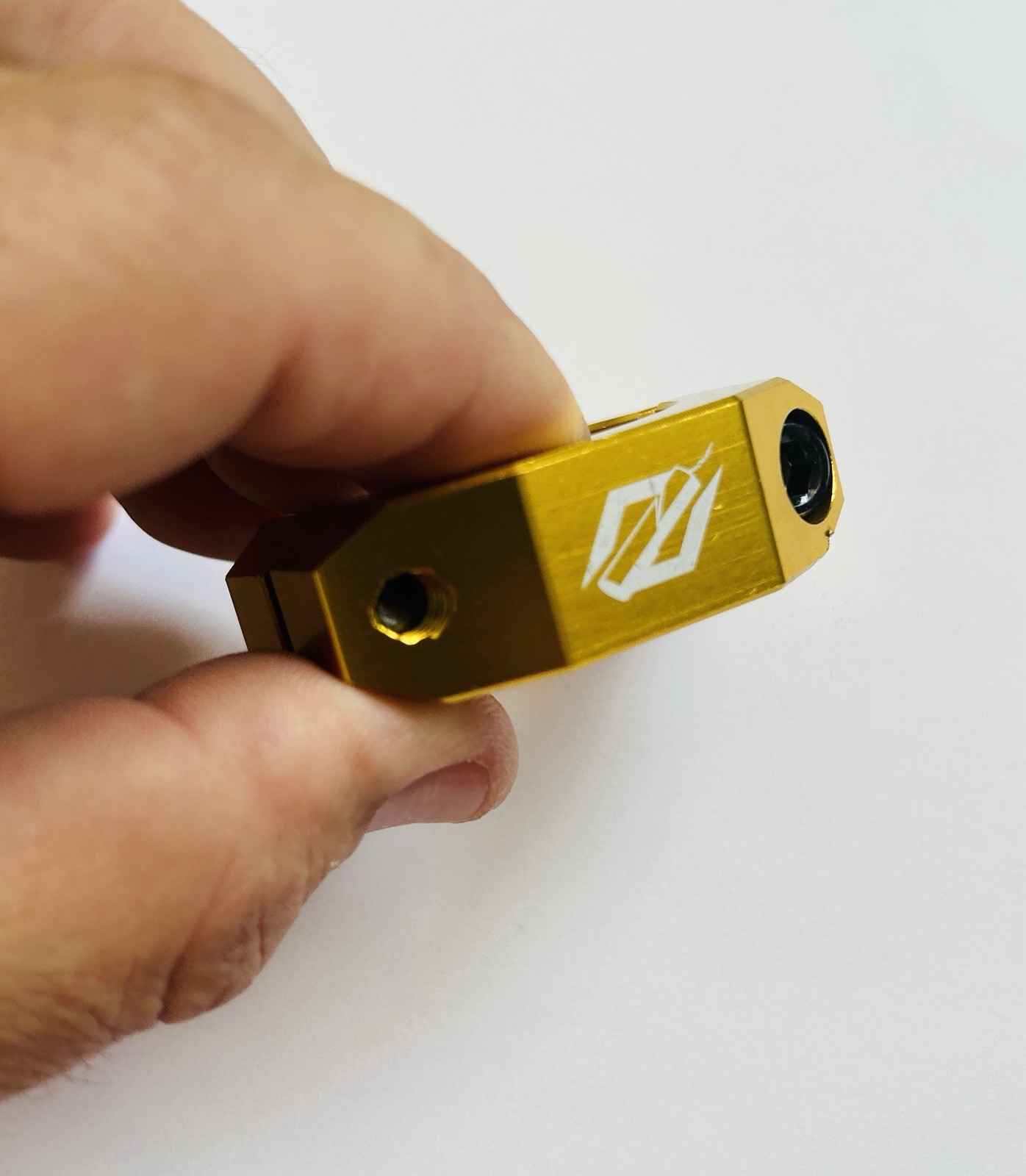 BMX TNT BICYCLES SEAT CLAMP (28.6, 31.8mm) GOLD – B-STOCK (HEAVILY DISCOUNTED)