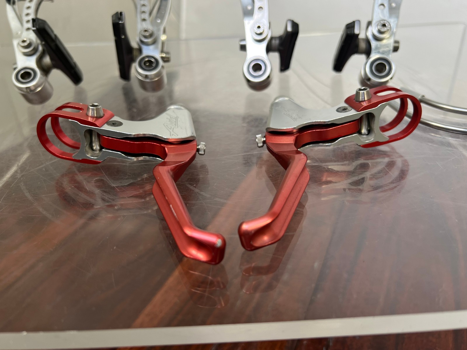 Avid Arch Supreme Complete V Brake Set w/ Ultimate Levers, CNC Vintage Retro MTB