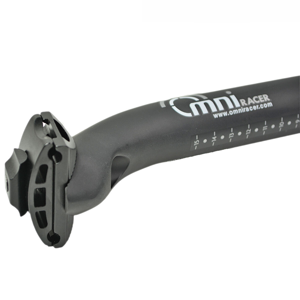 27.2x300mm OMNI Racer WORLDS LIGHTEST Carbon Fiber Setback Seatpost 165g Matte