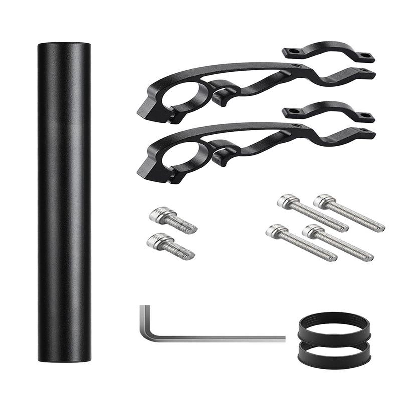 MTB Bike Handlebar Extender Bracket Extension Bicycle Headlight GPS Holder Mount