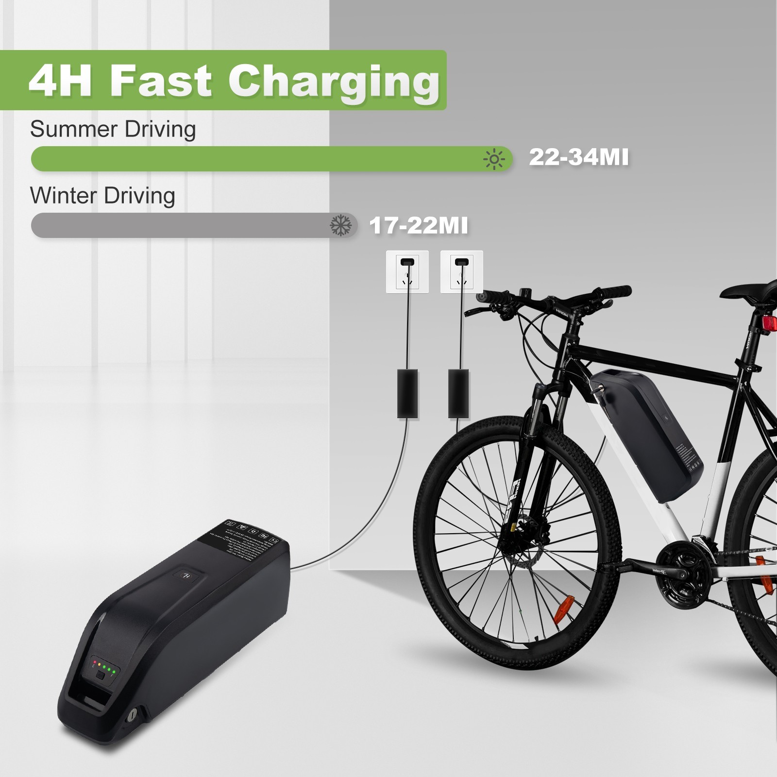 36V 20 Ah Hailong Li-ion Battery For Ebike Battery 0-1200W Motor – Long Lasting