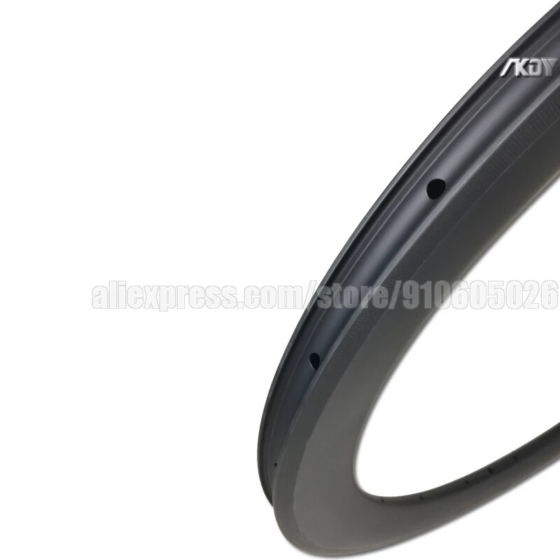 700C Carbon Fiber Rims for Gravel Road Bike Rim/Disc Brake Cyclocross Wheel