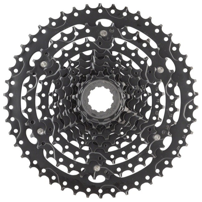 MicroShift ADVENT Cassette 9 Speed CS-H093 11-46T Black