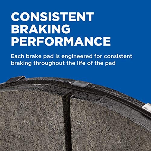 QuickStop Front Disc Brake Pad Set for 2001 Dodge Ram ZX859 QS – Semi-Metallic