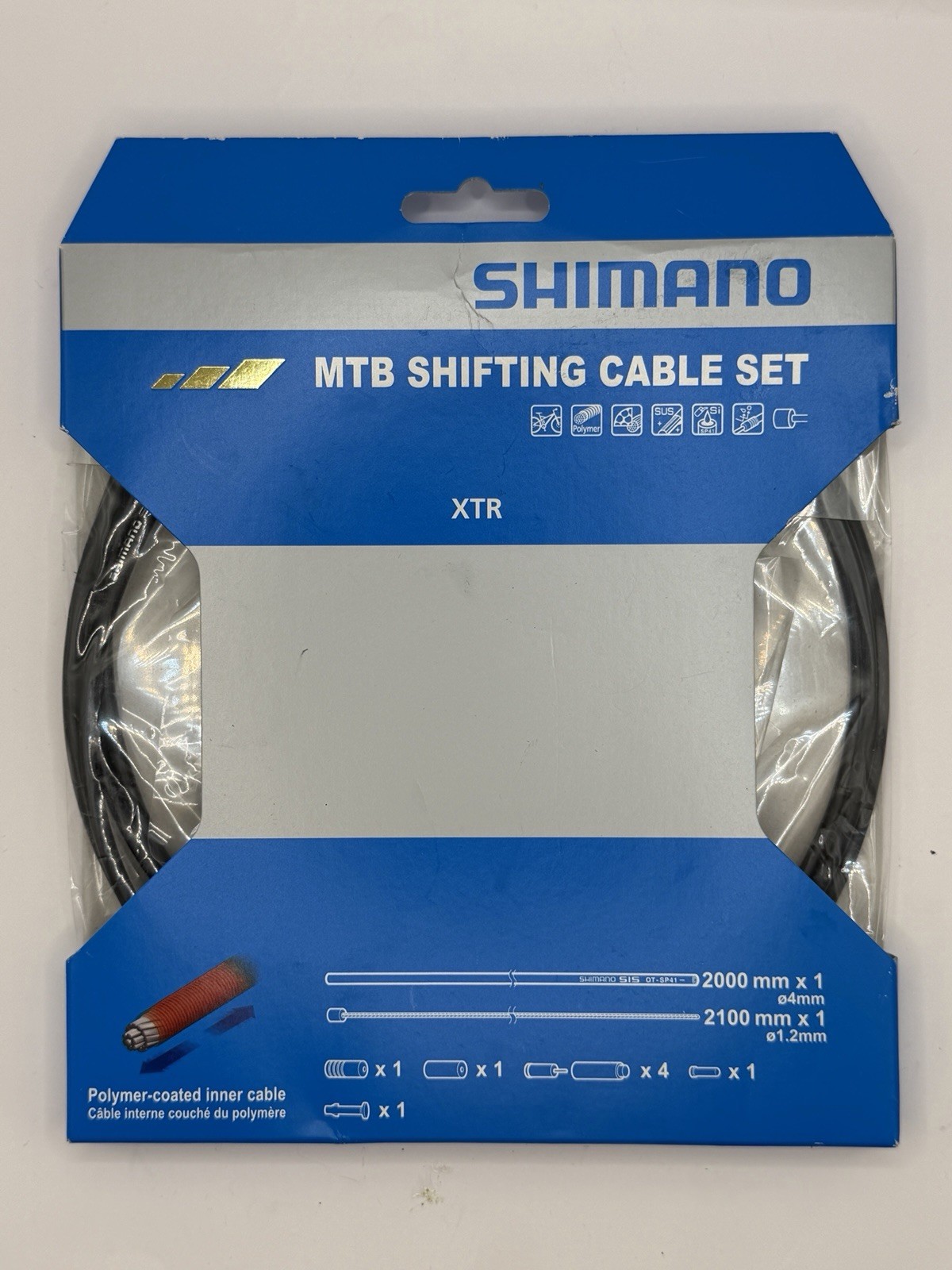 Shimano MTB Polymer Shift Cable Set – Rear