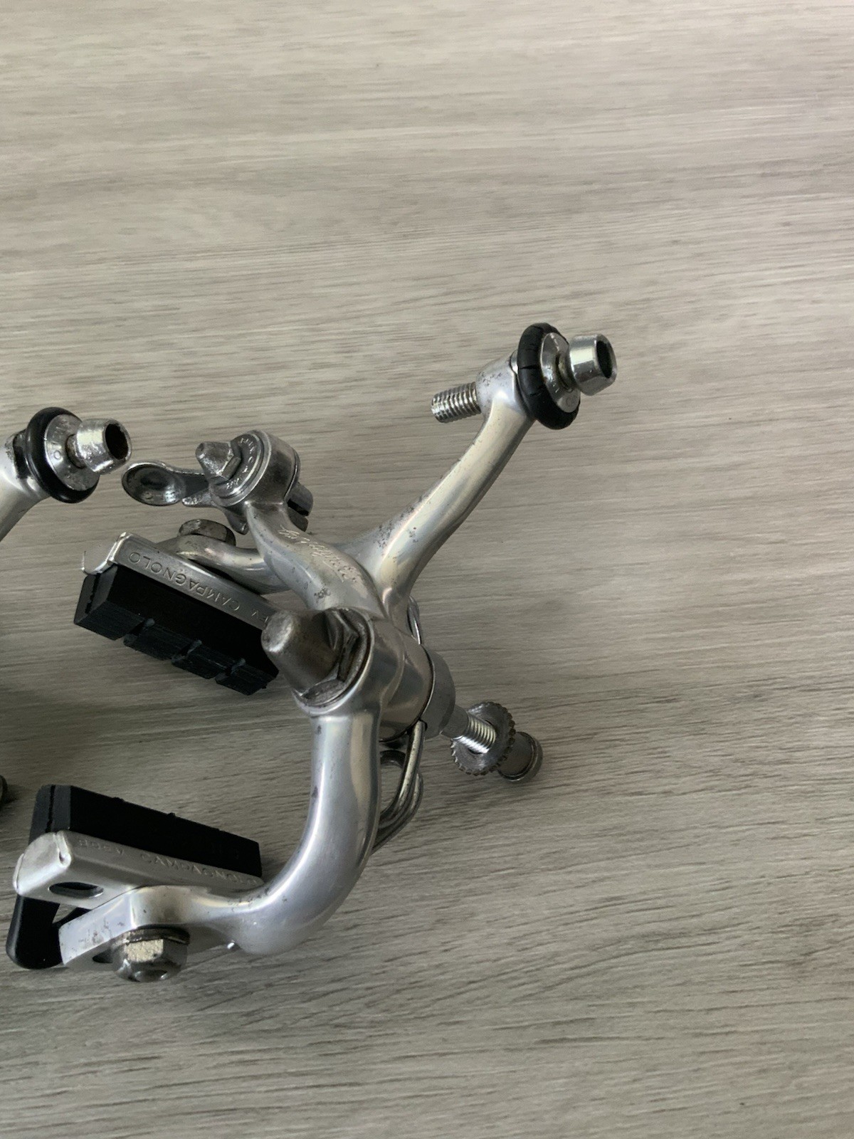 CAMPAGNOLO RECORD BRAKE CALIPERS 42-52 MM LONGER REACH RECESSED MOUNTS