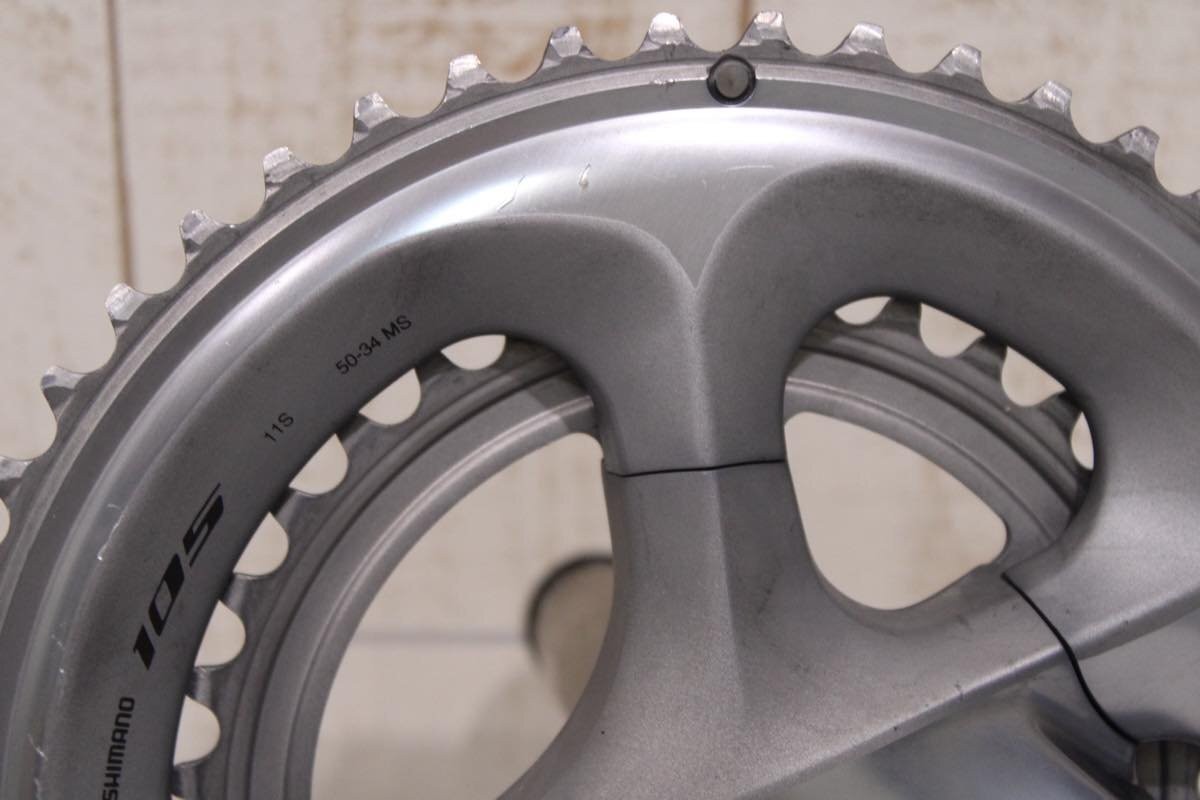 SHIMANO 105 R7000 2×11 Groupset 170mm 50/34T GS w/ R8000 11-32T Silver