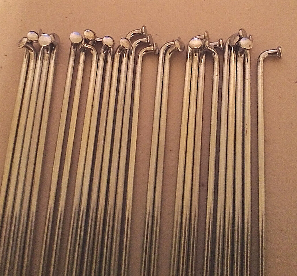 NEW Steel Bicycle Spokes 136mm 14 Gauge (2.0mm) UCP SET OF 30
