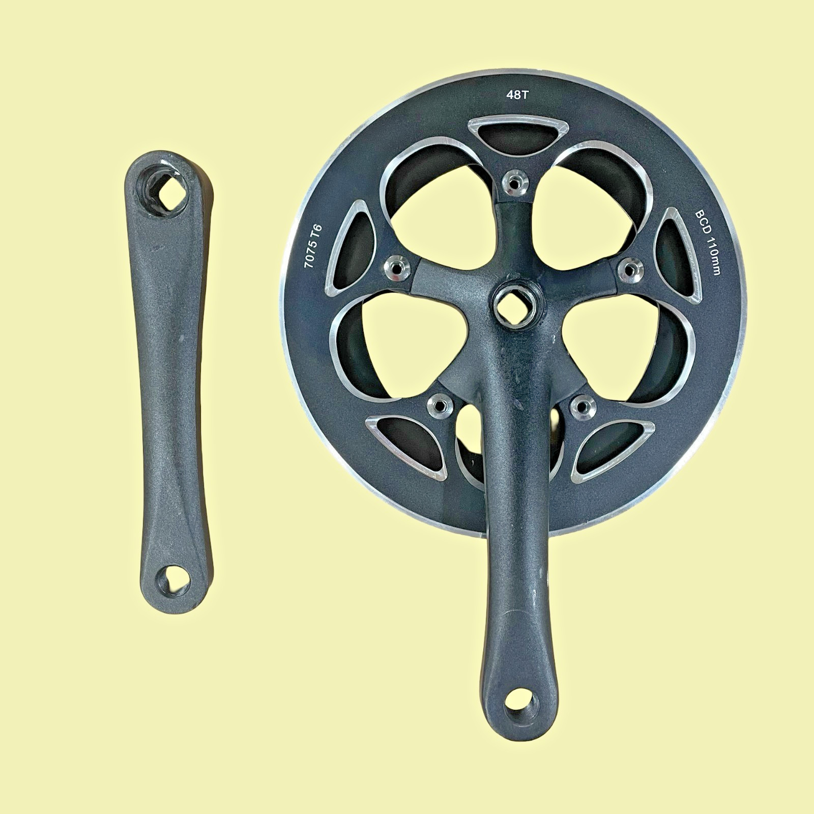 OEM Heybike Tyson E-Bike Front Crankset Crank #4391 HBTS