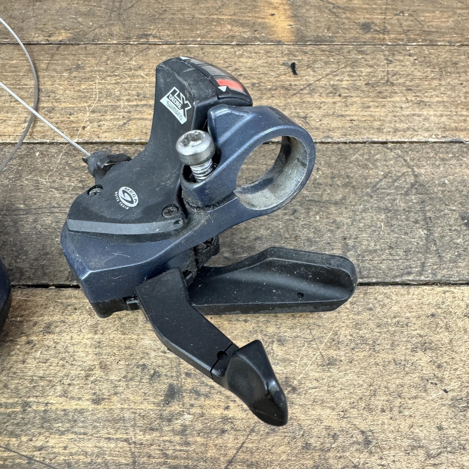 Vintage Shimano Deore LX SL-M567 Shifter Set 3×8 8s Trigger MTB Black Japan 90s