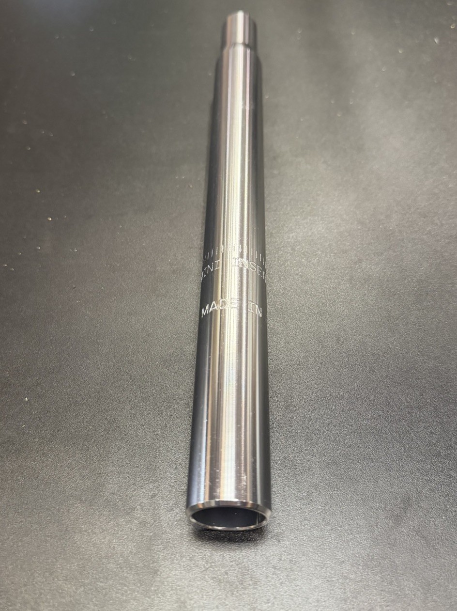 Bicycle/Bmx Chrome&Silver Alloy Seat Post 27.2mm