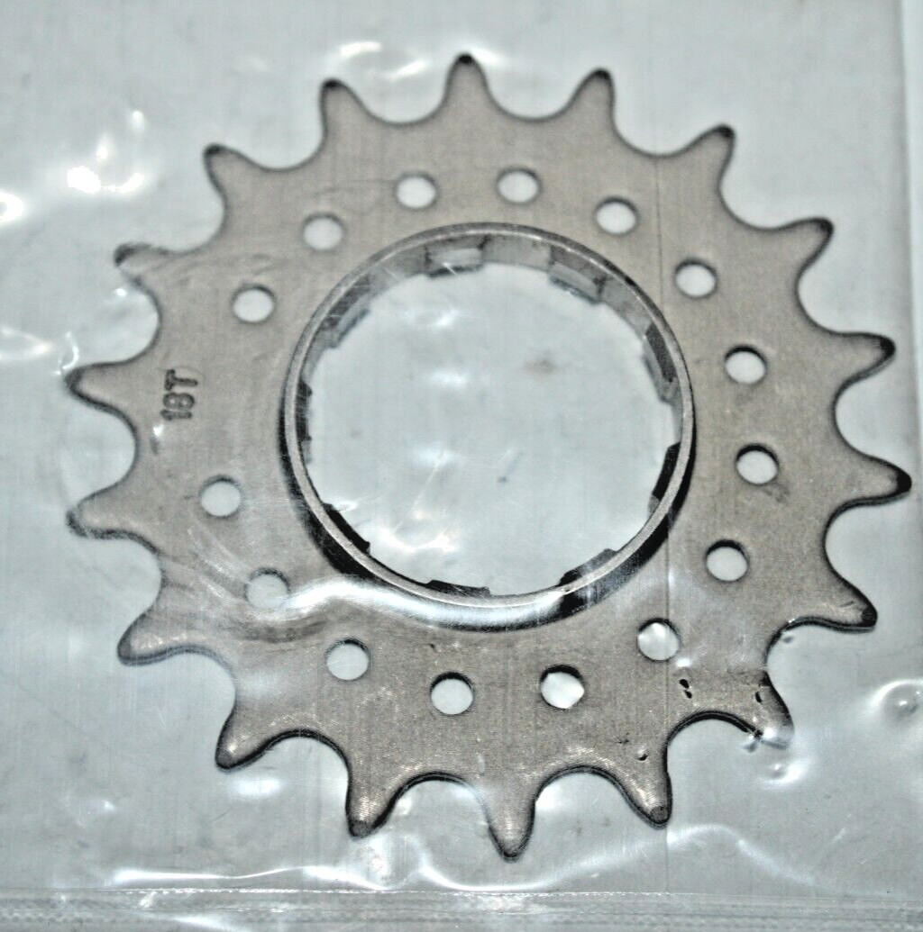 Bicycle Cassette Cog 3/32 18t Silver Nickel TRSK-F SS Road MTB Fast USA Shipper!