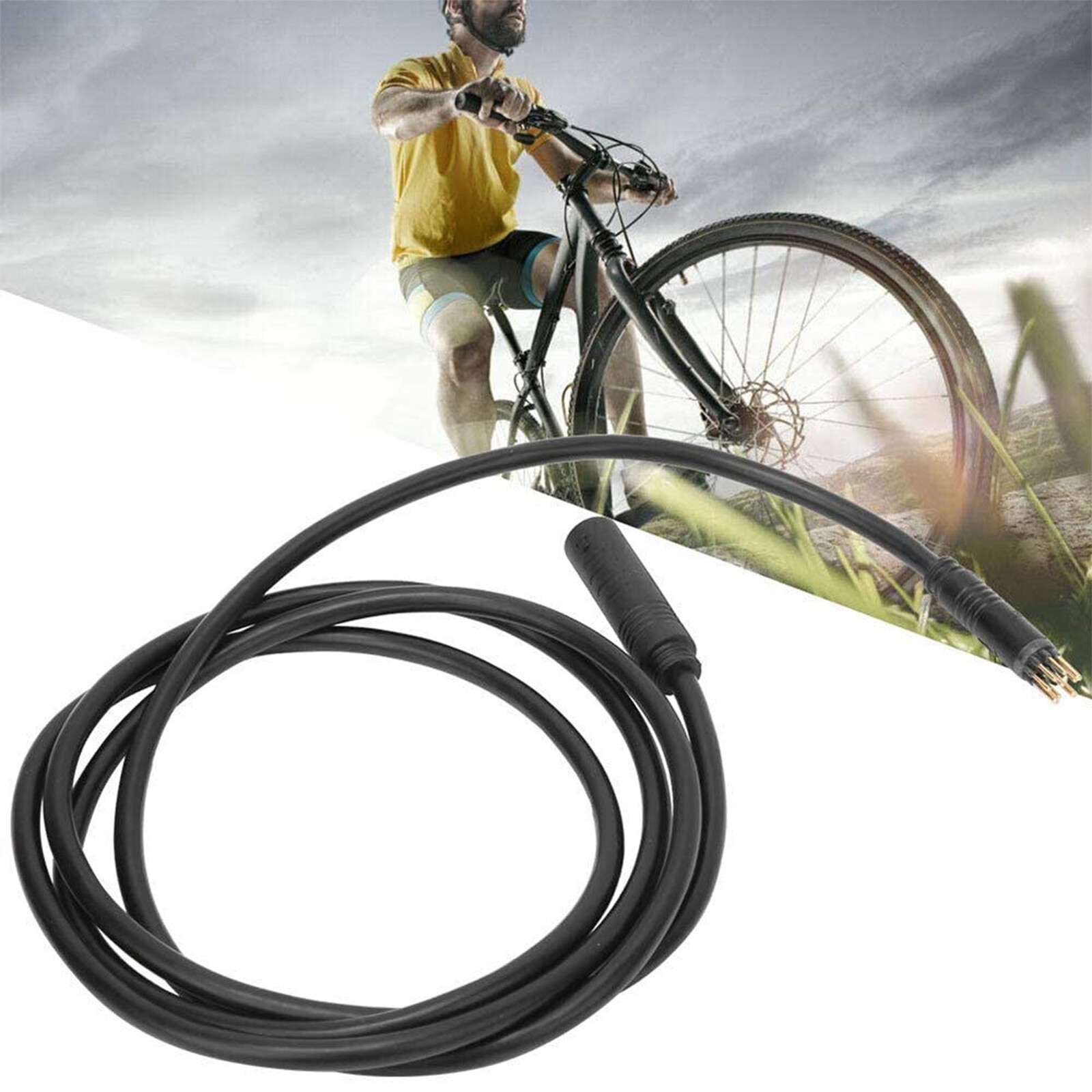 9 Pin Ebike Motor Extension Cable Waterproof Extension Cable For Electric Bikes