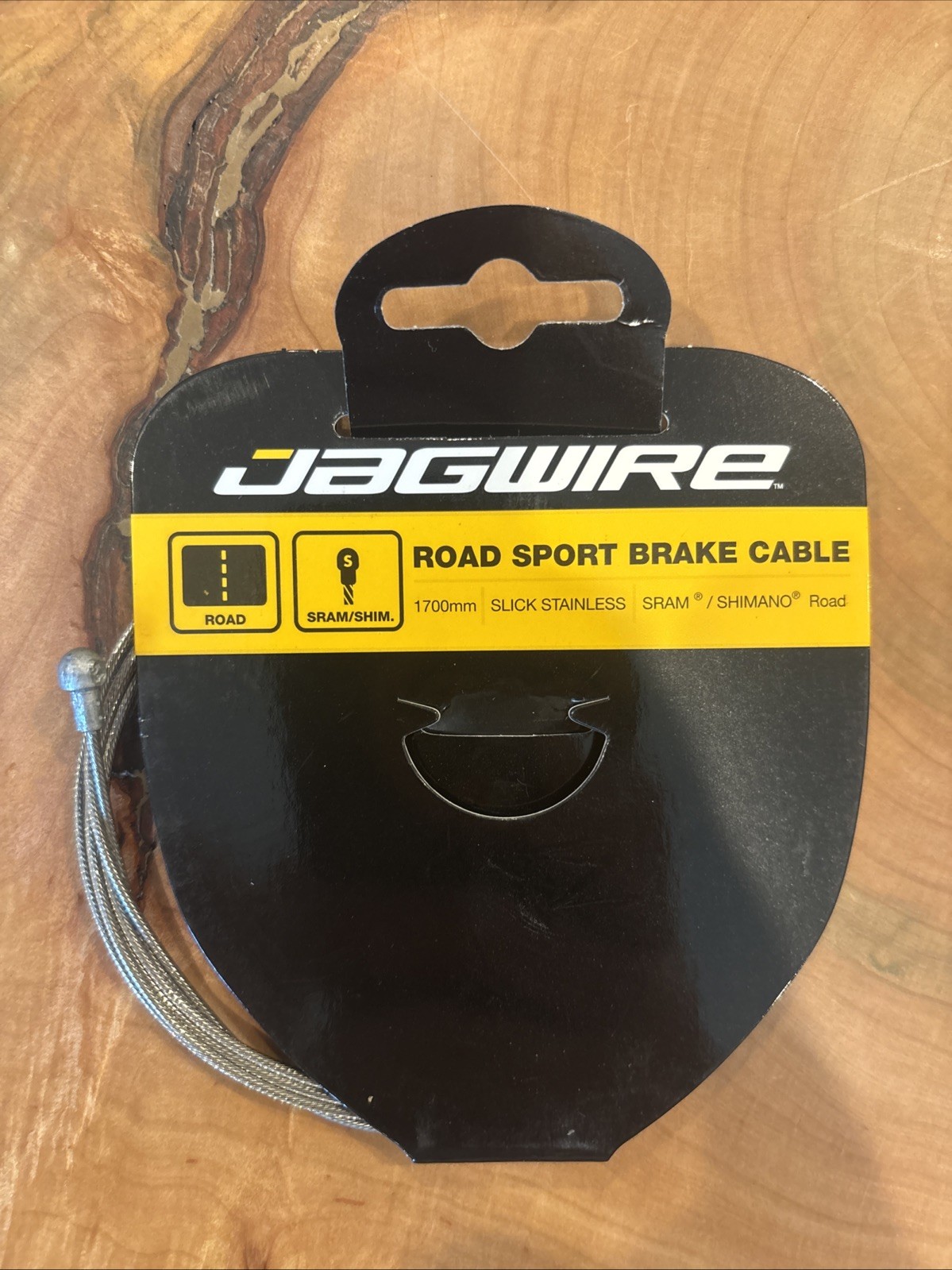 Jagwire Road Sport Brake Cable | 1700mm | Slick Stainless | New