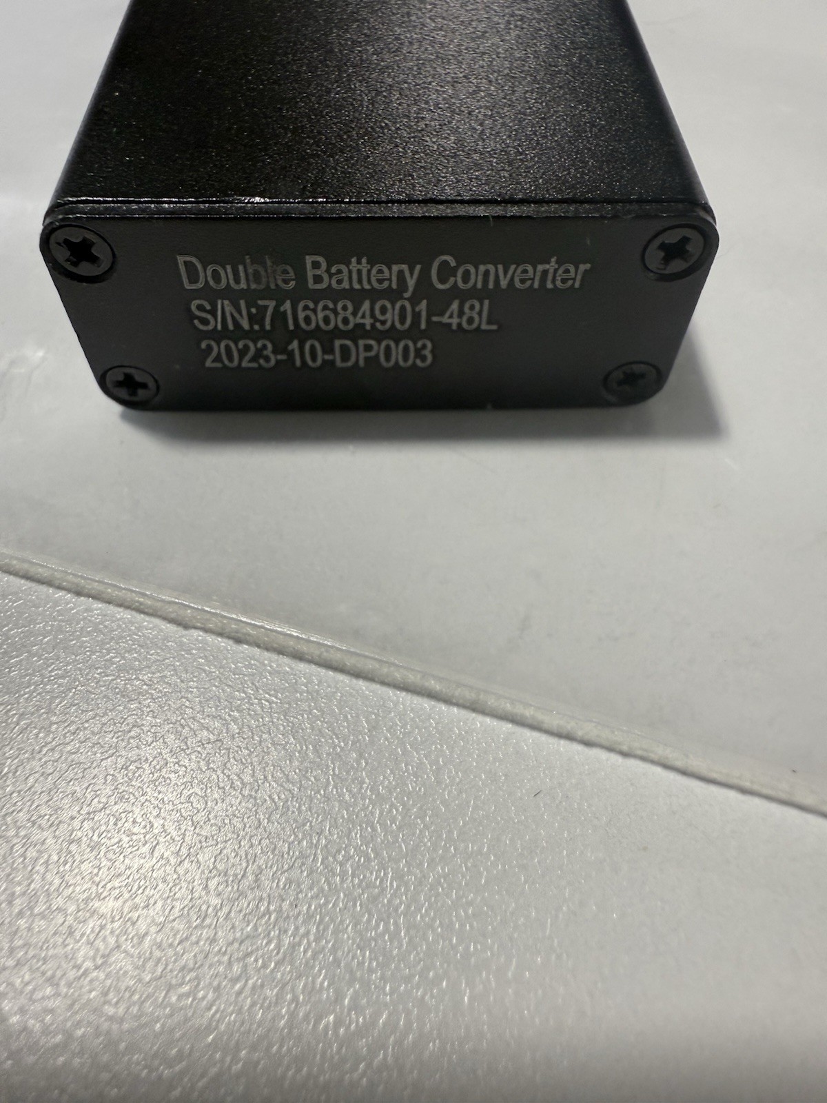 E-Bike Double Battery Converter 48V XT60 2023-10-DP003 *NEW*