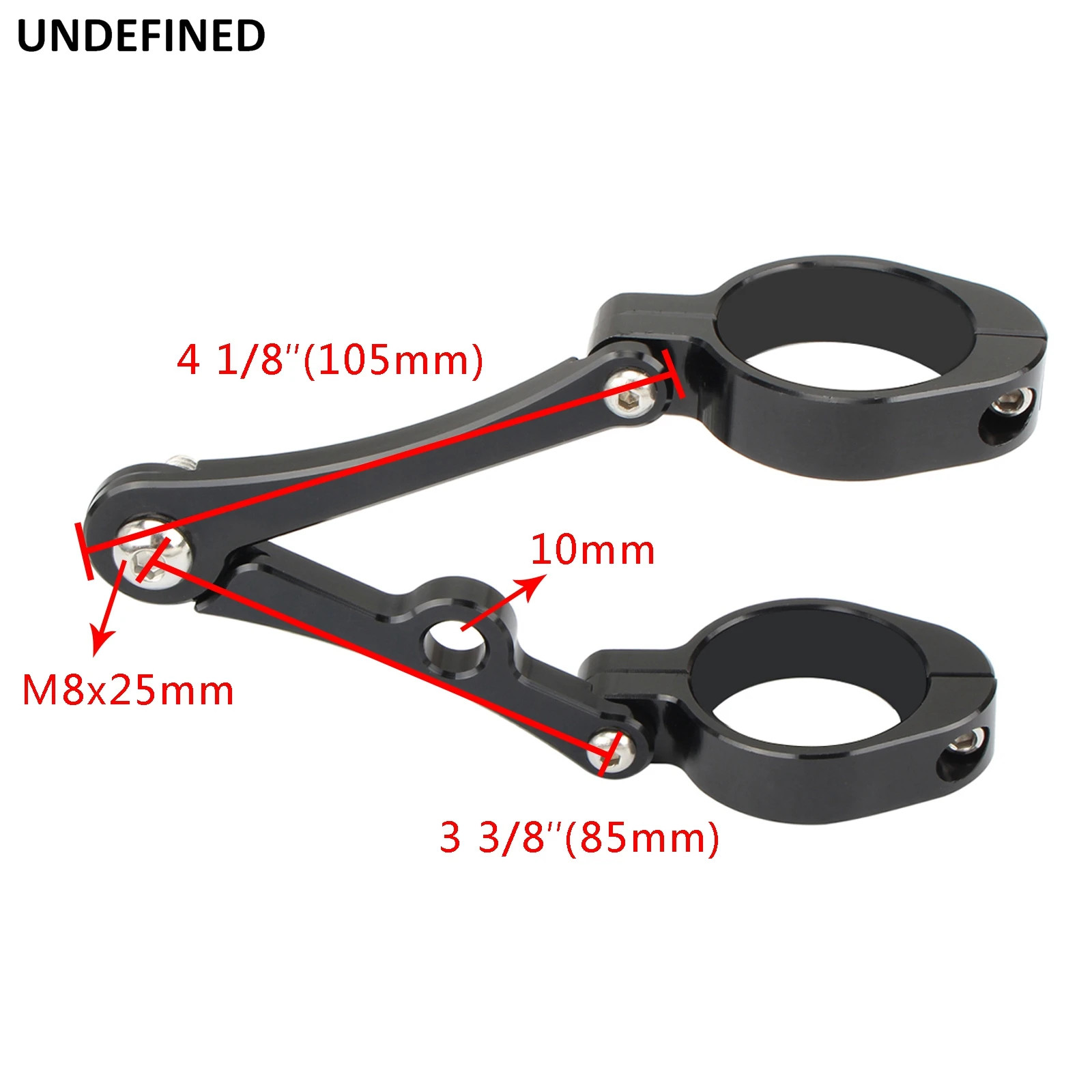 33mm 58mm Headlight Bracket Mount Clamp Fork Tube Light Holder 54mm 49mm 45mm