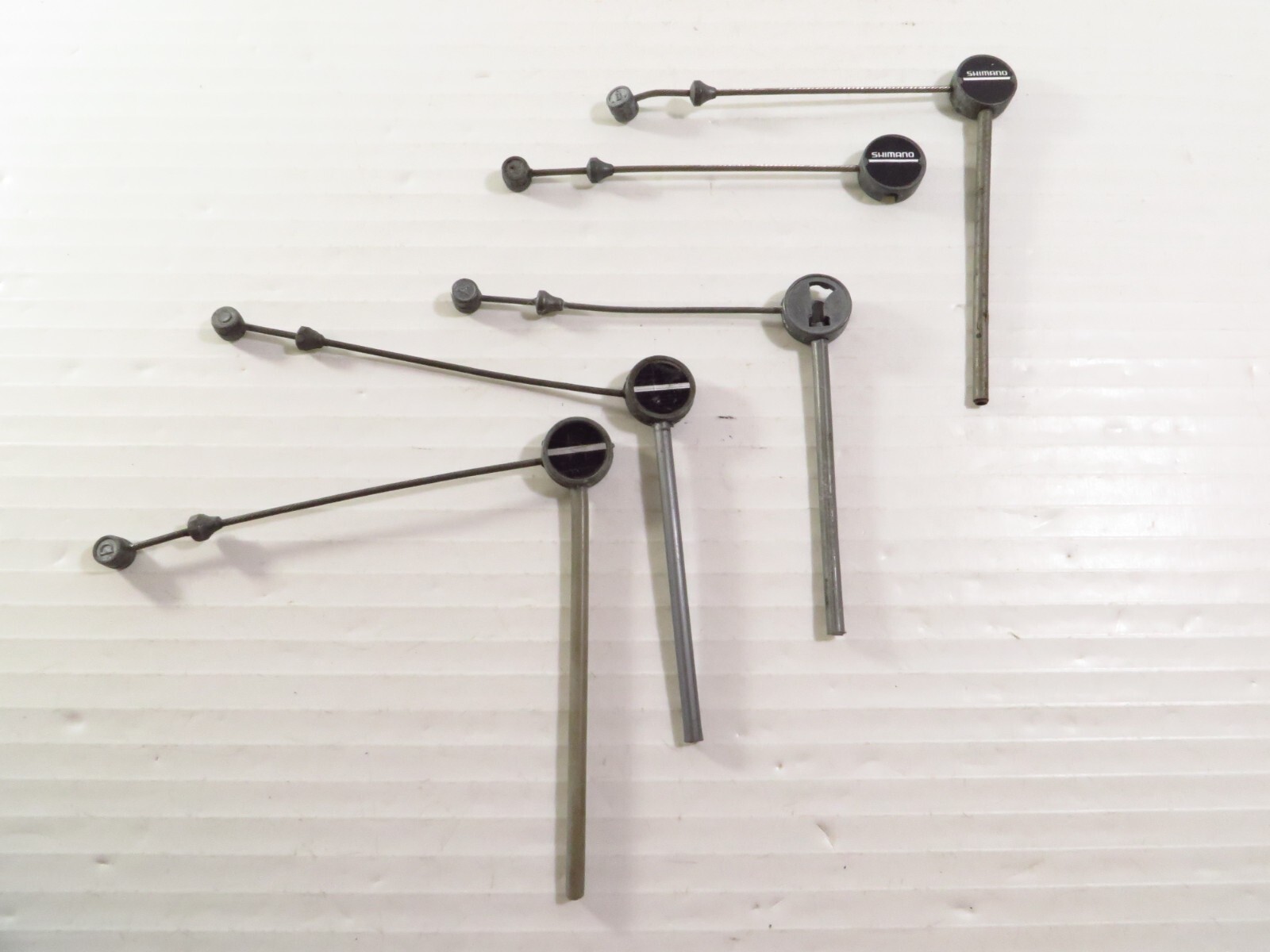 Mixed 5 PK Z Link 77mm Length Fixed Angle Straddle Wire, SHIMANO & Others