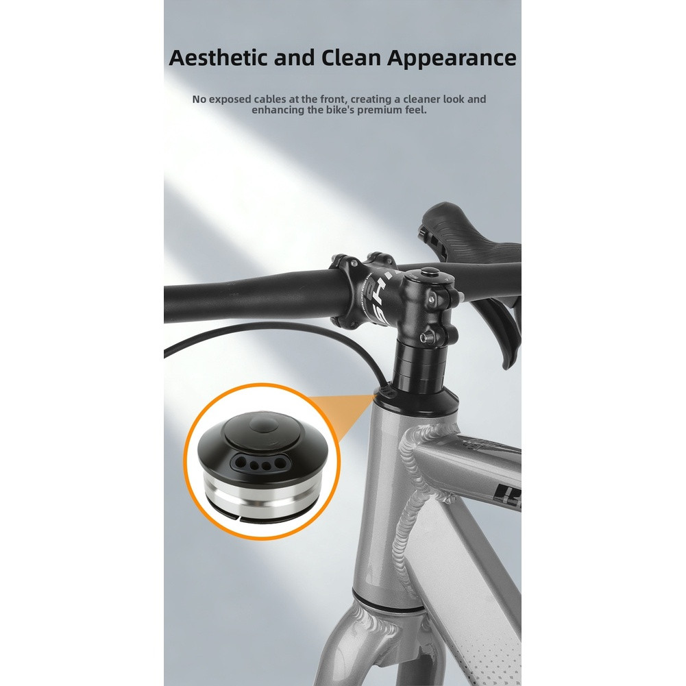 Aluminum Alloy Bicycle Headset 52x52mm Sealed Bearing Dual Design for Stability
