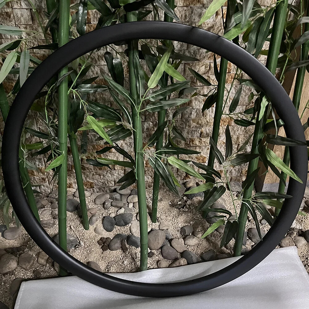 700C Road Bike Carbon Rim Width 28mm Depth 45 Mm Tubeless Clincher Matte/Glossy