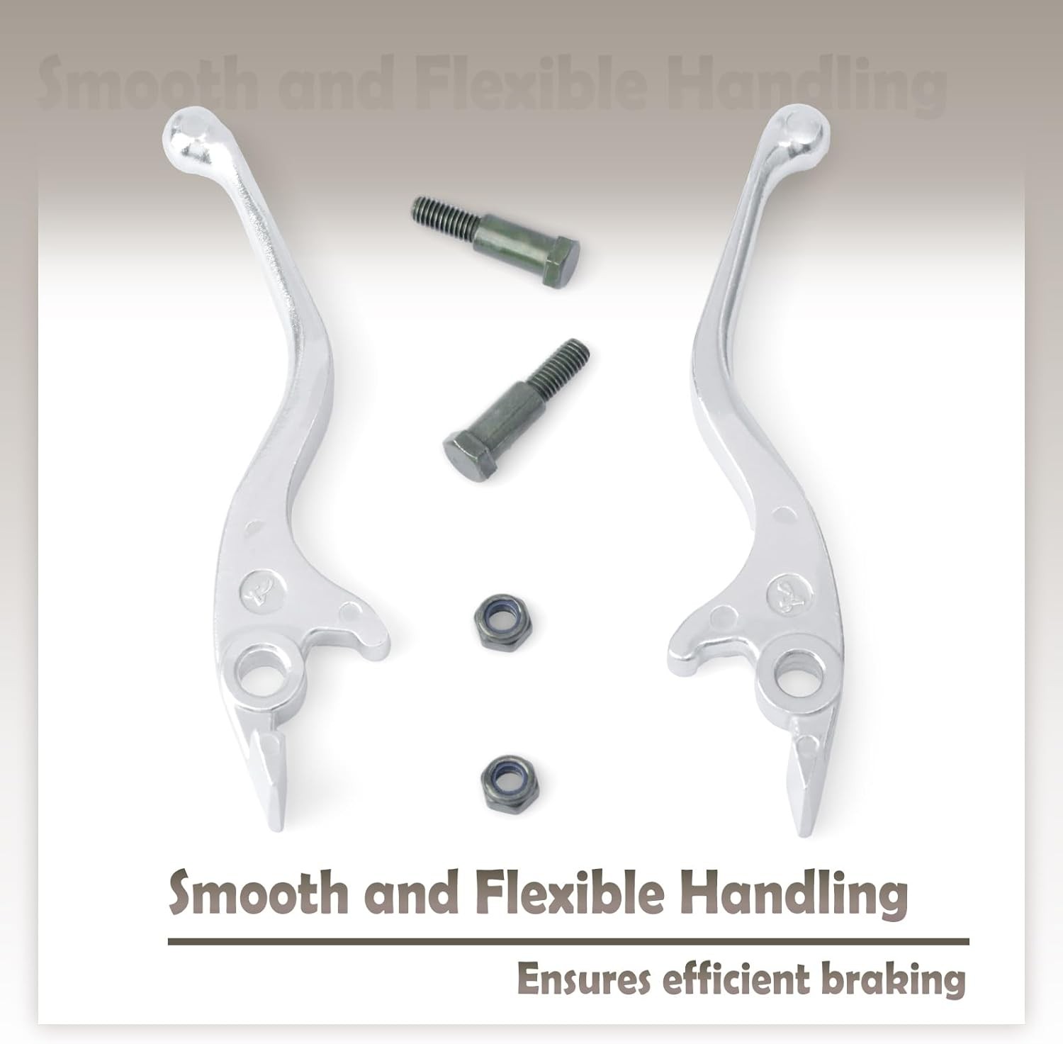 1 Pair Left and Right Lever Handbrake Compatible with Tuttio Soleil01 E-Bike,