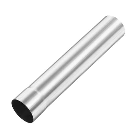 Straight Exhaust Pipe 2.25″ OD, Stainless Steel 2.25″ OD Straight-17.3″ Long
