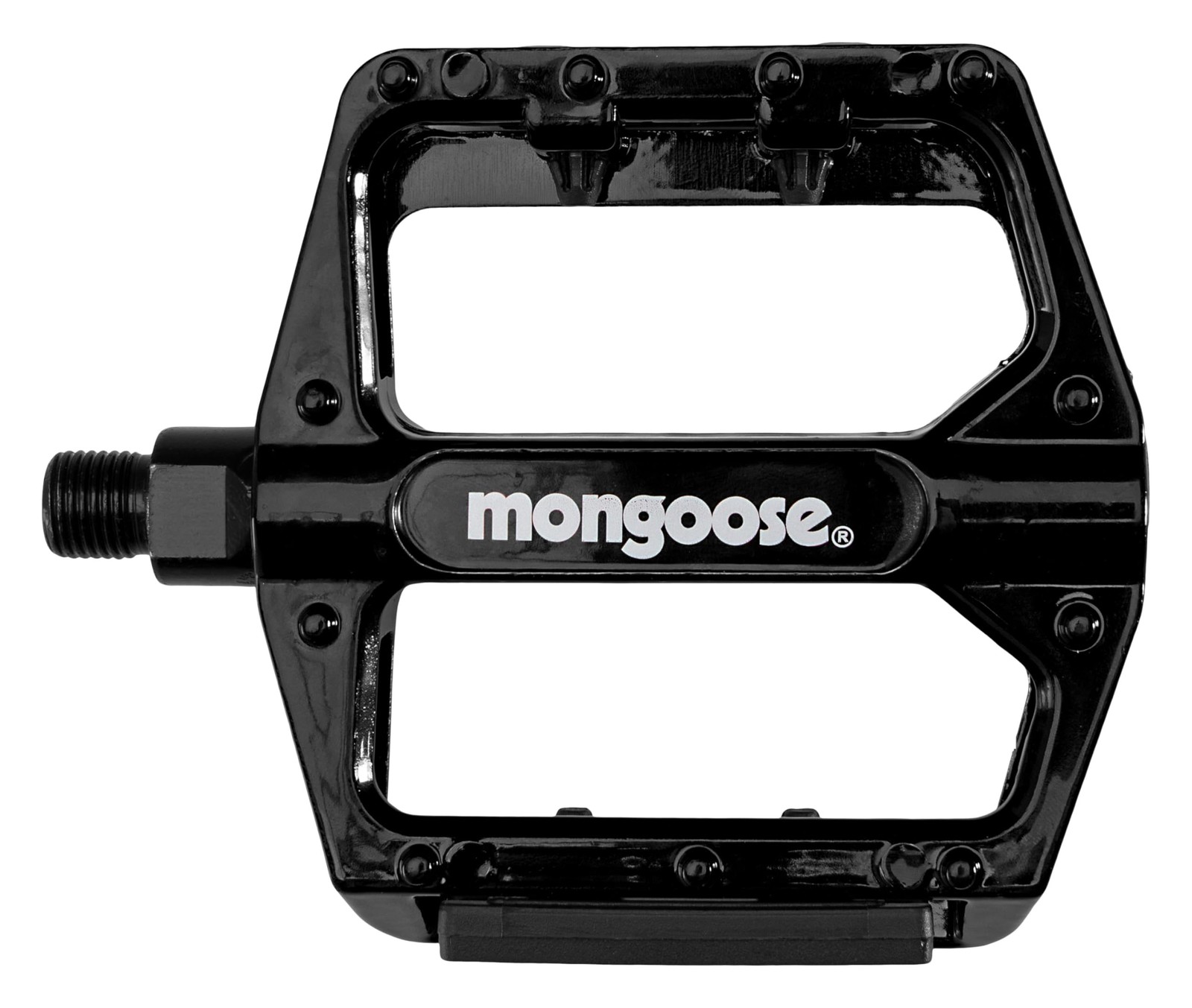 Mountain Bike Pedals Alloy Lightweight with Reflectors Fits 1/2 9/16