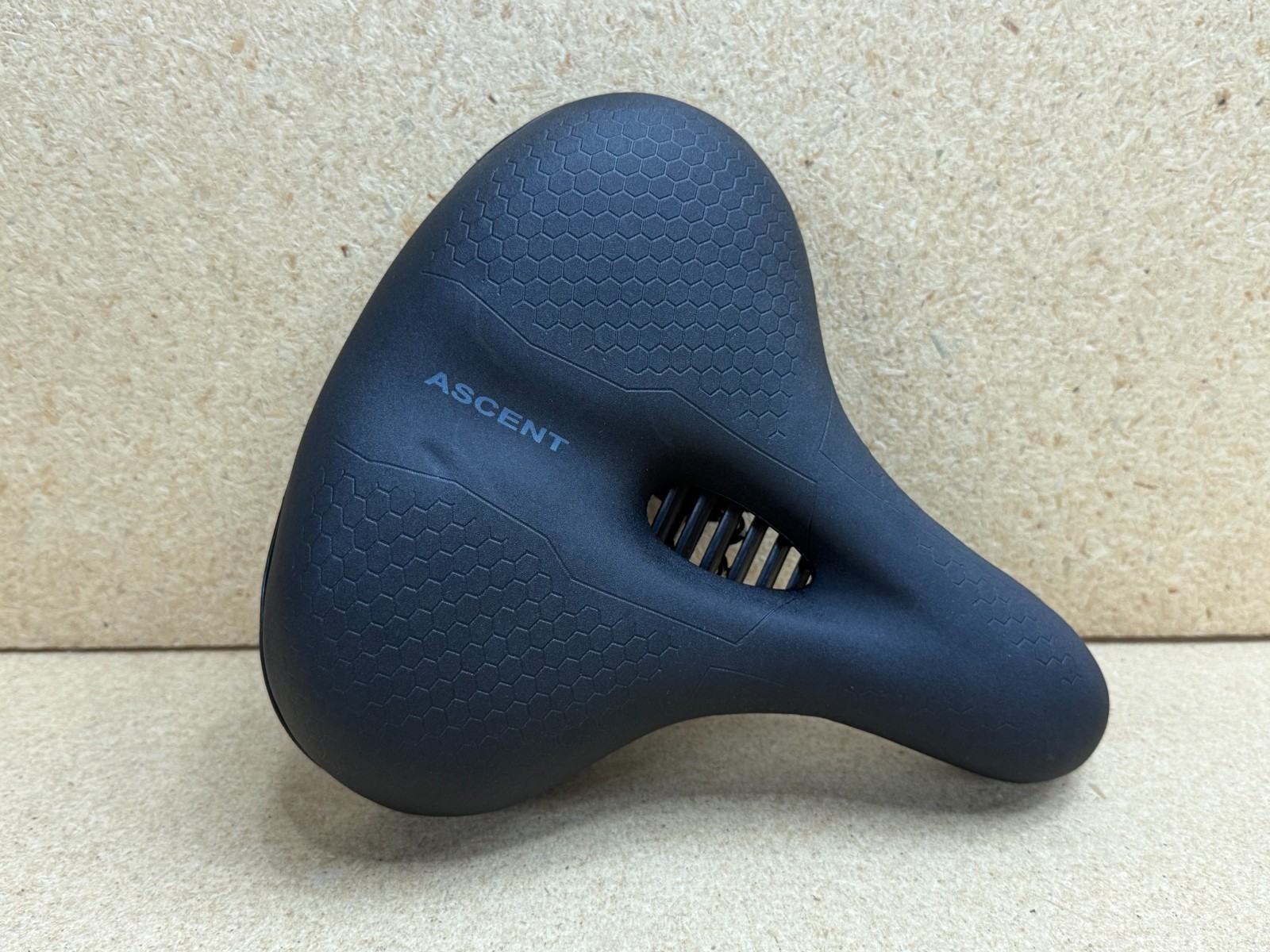 ⚡️ Accent Bike Saddle 2.0 Black SWZEC Double Shock Absorbers 8″ Wide NEW ⚡️