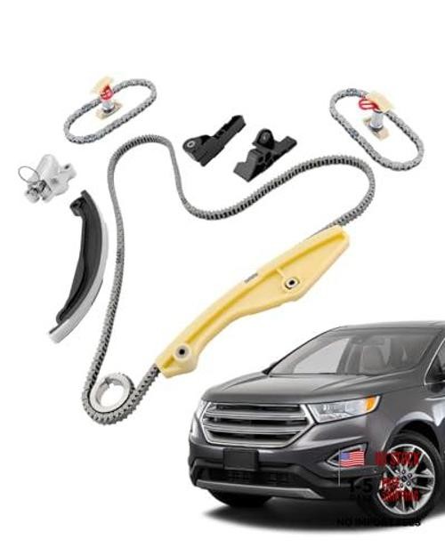 3.5 3.7 L, Compatible with 2011-2019 Ford F-150 / Engine Timing Chain Kit