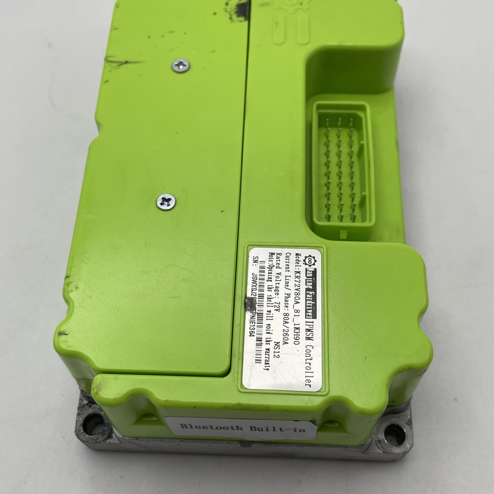 Fardriver Controller 72V 80A Programmable Sine Wave Brushless Motor ND72260