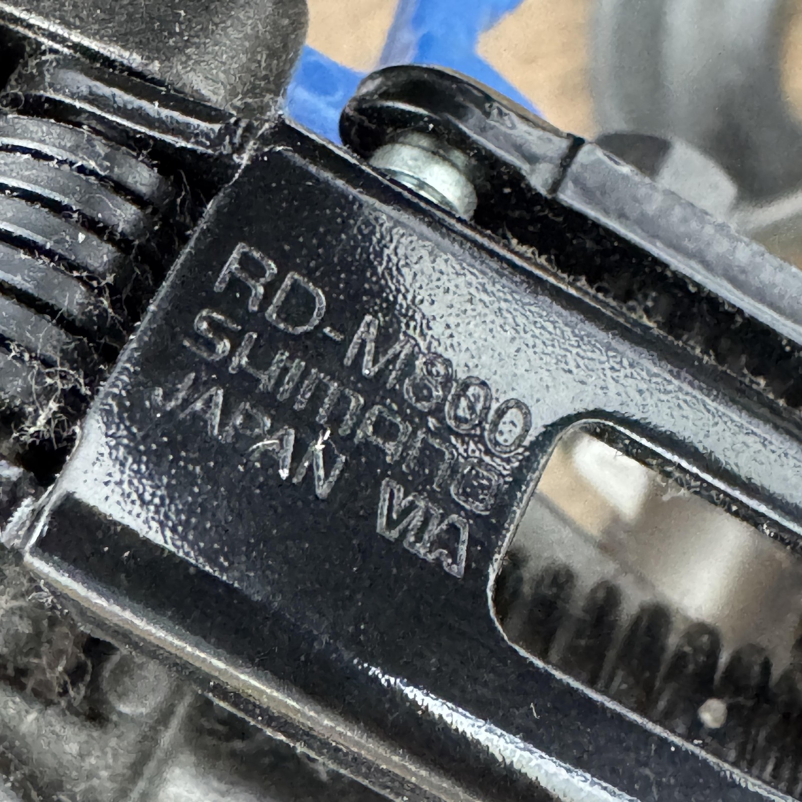 Vintage Shimano Saint RD-M800 FH-M800 SM-RT80 Hub Derailleur Black Japan 9s MTB