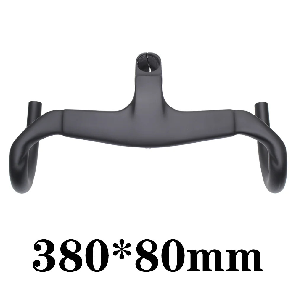 Carbon Road Bicycle Racing Integrated Handlebar 28 6mm Lightweight Bent Bar