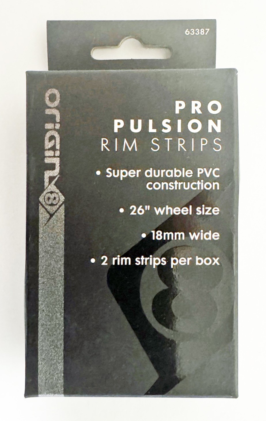 Origin8 Pro Pulsion Rim Strips 26 in x 18mm, 1 Pair, Super Durable PVC