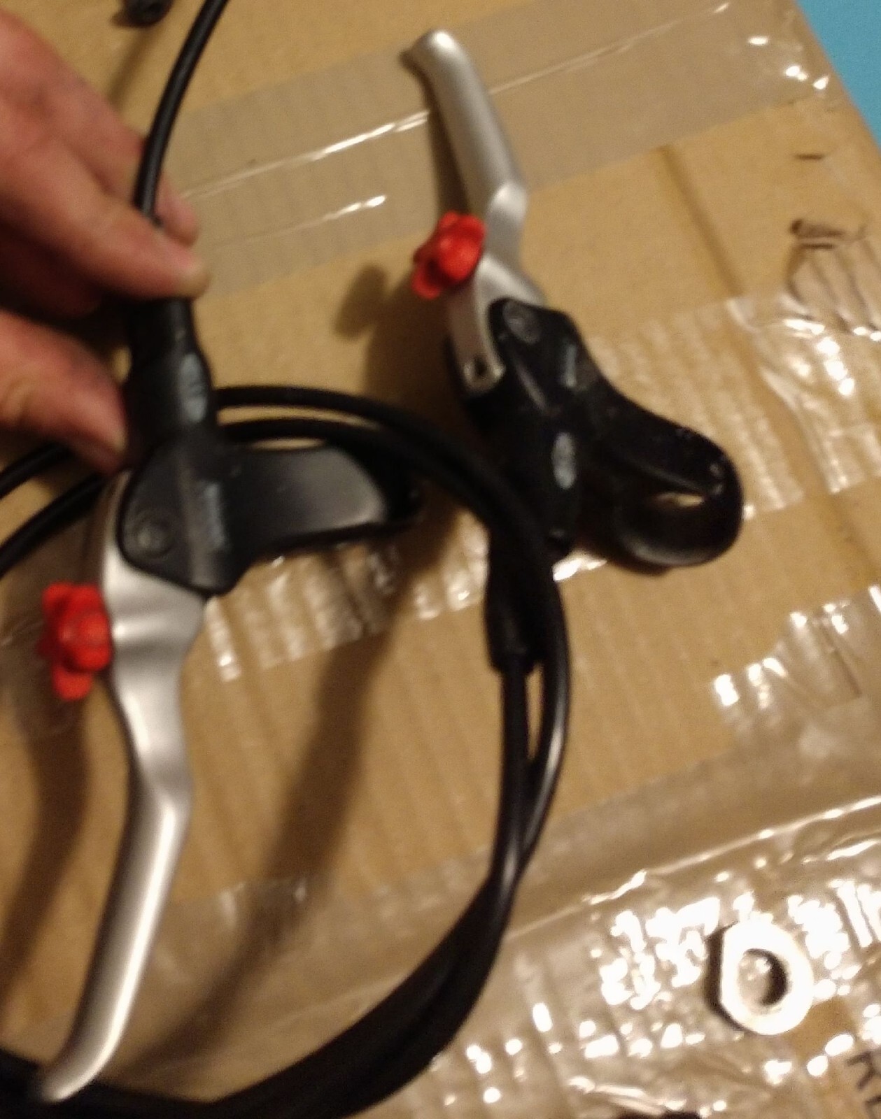 Magura HS33 Silver Black Set Hydraulic Rim Brake Complete Set Brakes