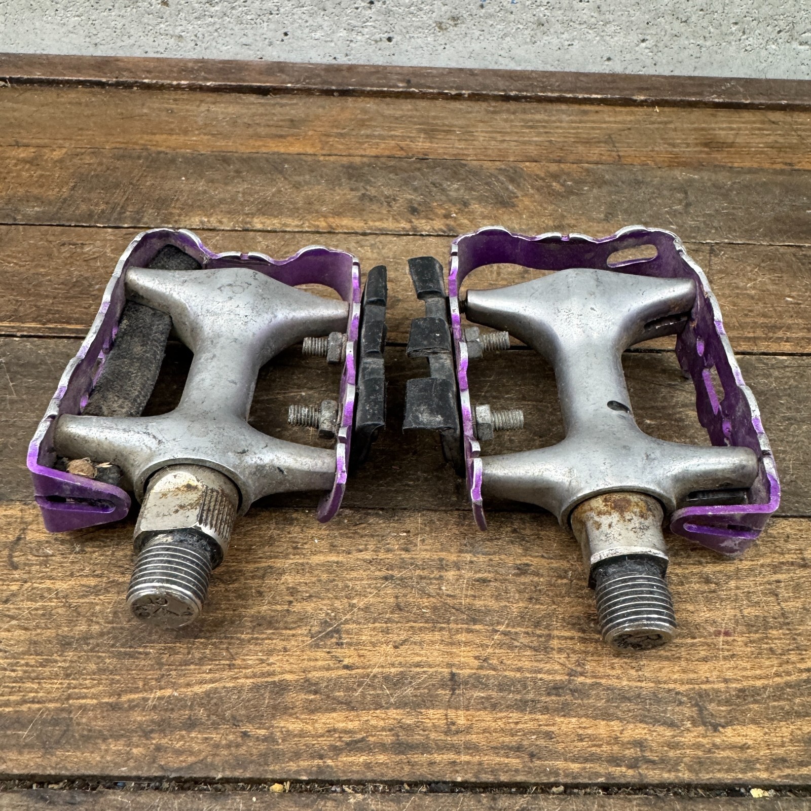Vintage Odyssey Svelte Compe Pedals Purple MTB 1990s 90s Bike MTB 3D Violet
