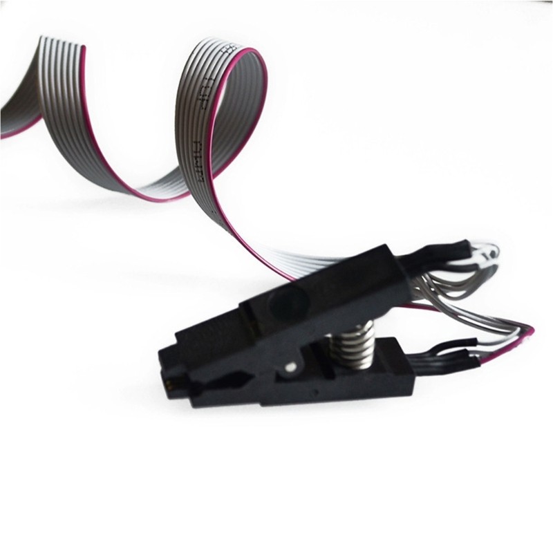 SOP8 Recording Clip for Wide and Narrow Body Chips Metal Plastic for BIOS