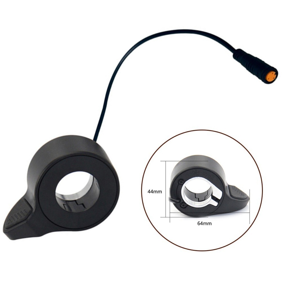 Convenient Thumb Throttle For Bafang BBS01 02 HD Drive Ebike
