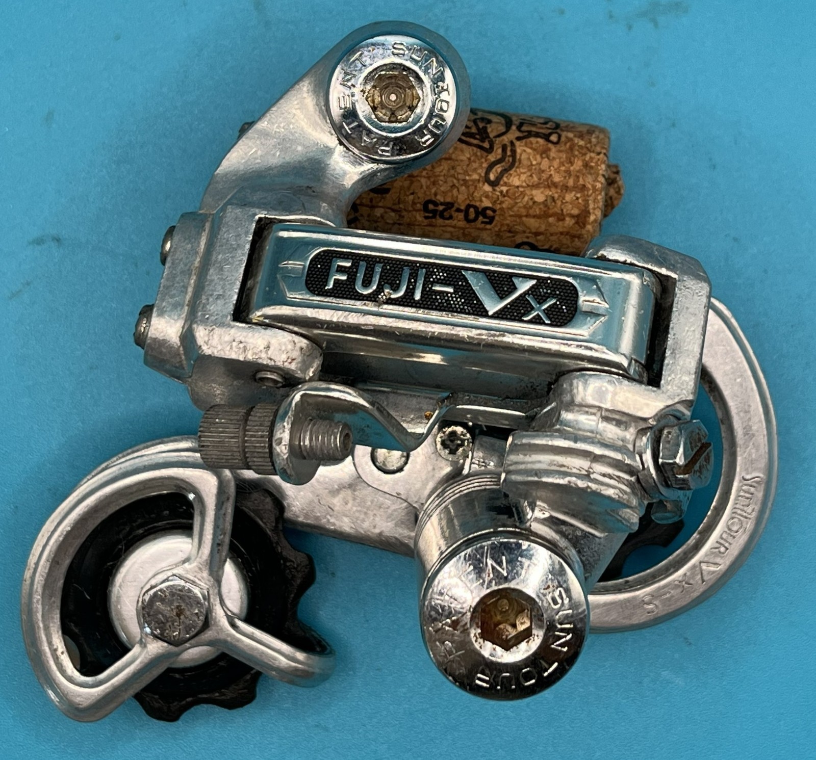 (8R) Vintage Fuji-branded Suntour VX-S Rear Derailleur 1970s 1980s