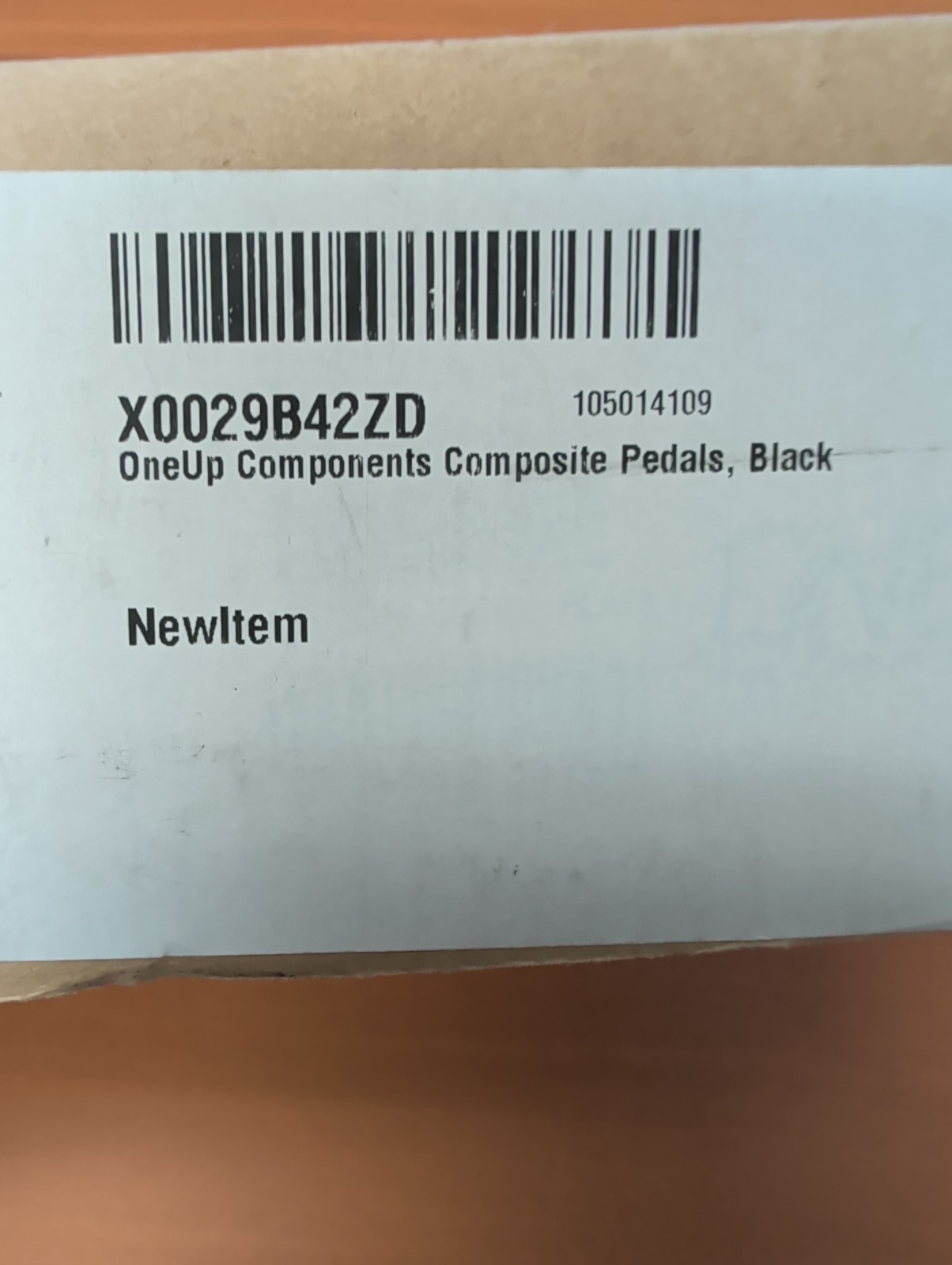 Black – OneUp Components Composite Pedals – Lightweight, Flat Bike Pedals (MTB)