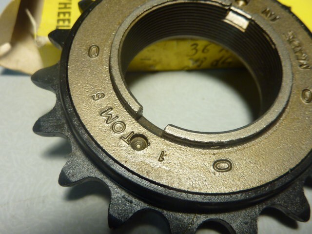 NOS NIB ATOM Maillard SINGLE SPEED COG 18-TOOTH 36×100 1/2 x 1/8 ROAD BIKE HUB