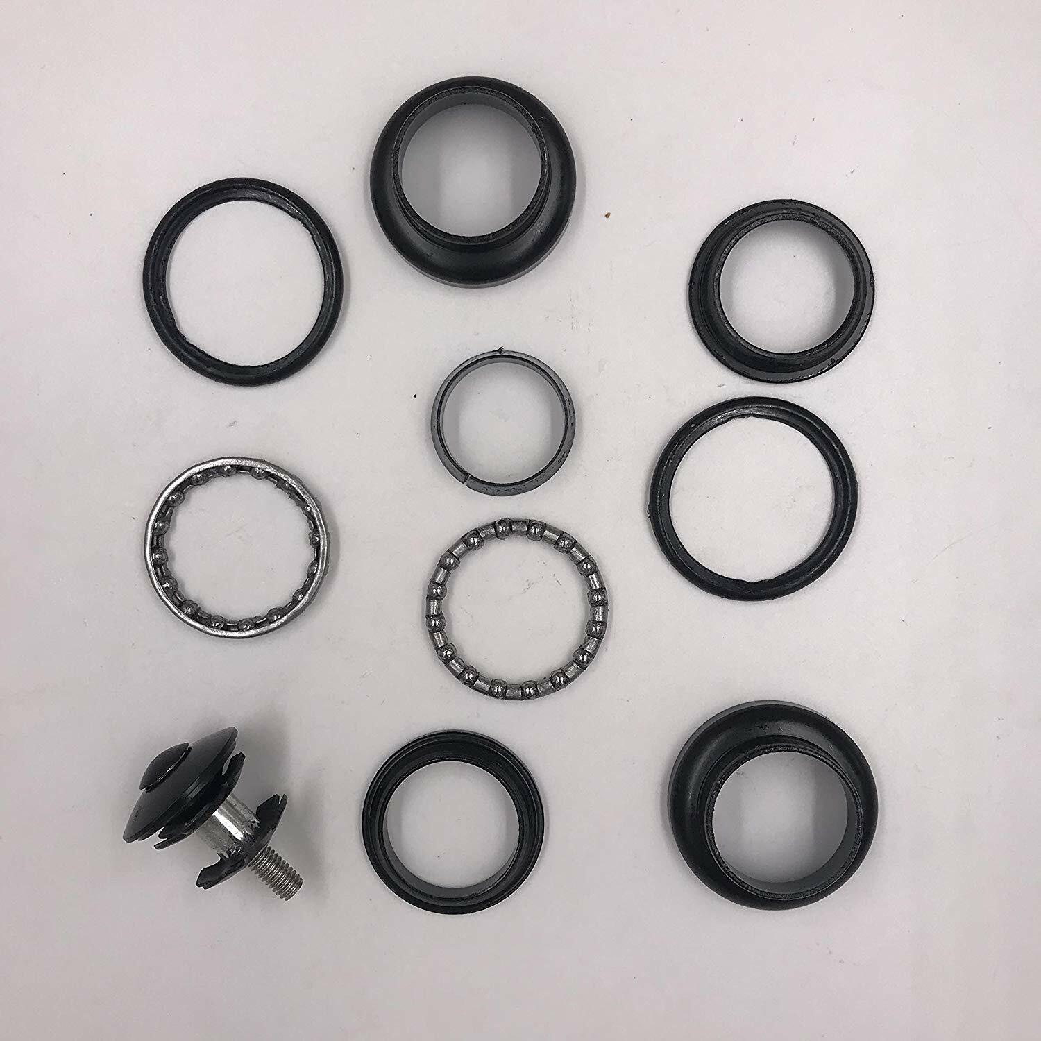 CDHPOWER 10pcs 1″ Threadless Bicycle Headset Combo – Gas Motorized Bicycle Black