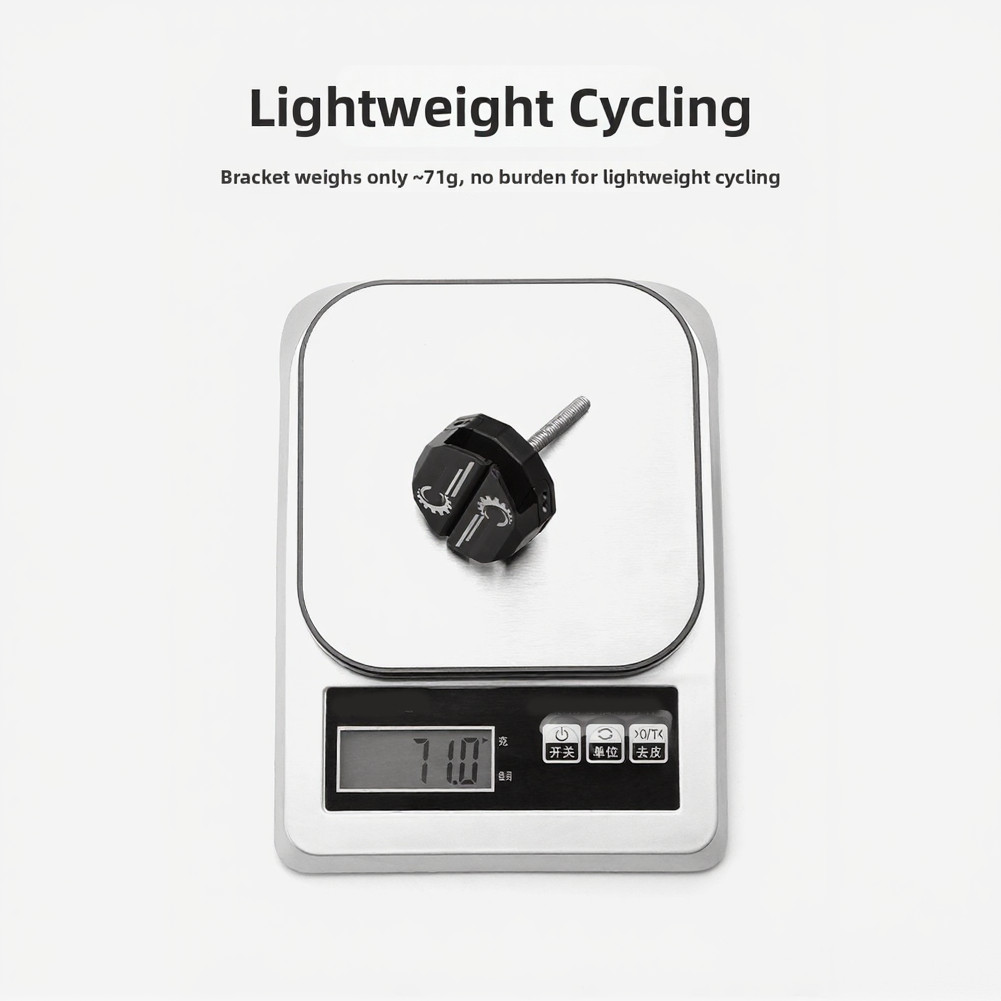 Commuting Rides Bicycle Phone Holder 360 Rotatable Compact 4.5*4.5cm Secure Grip